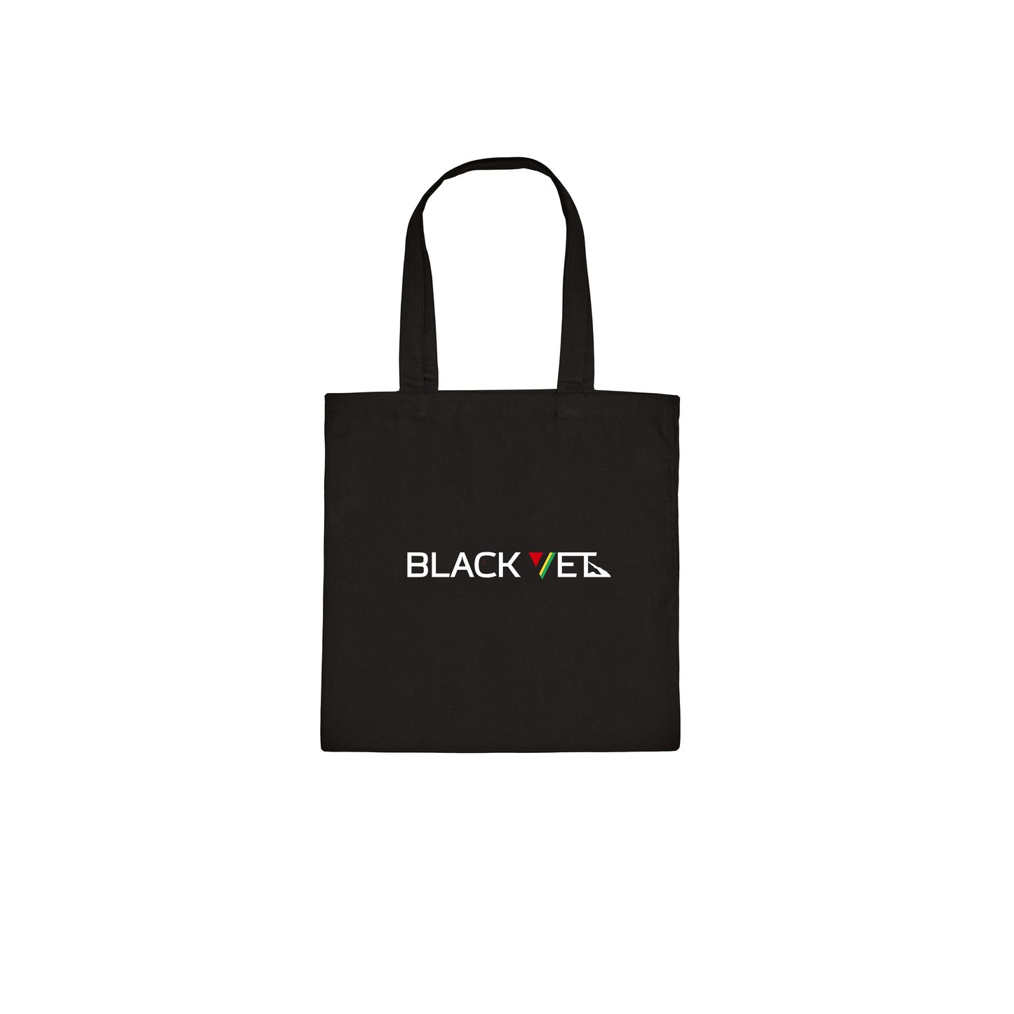 Reusable Black Vet Tote Bag - XL
