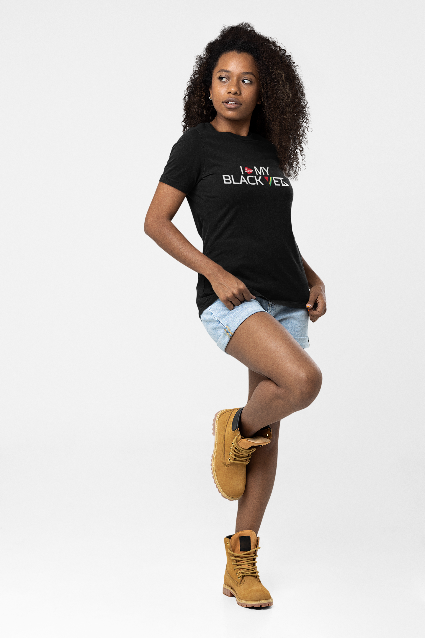 I Love My Black Vet Signature Tee