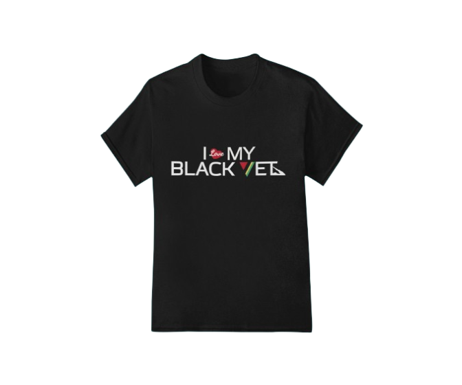 I Love My Black Vet Signature T-Shirt