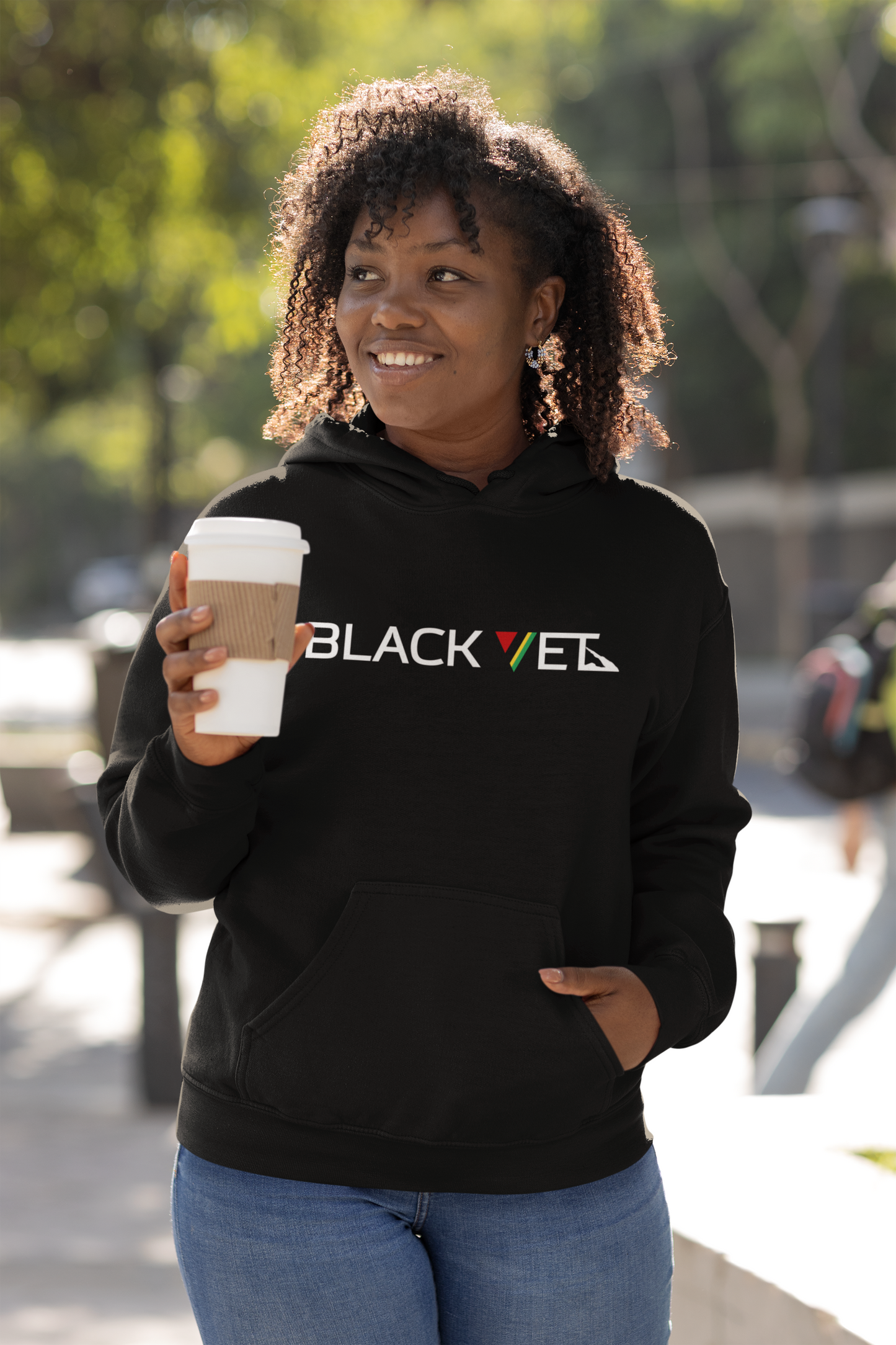 Black Vet Signature Hoodie