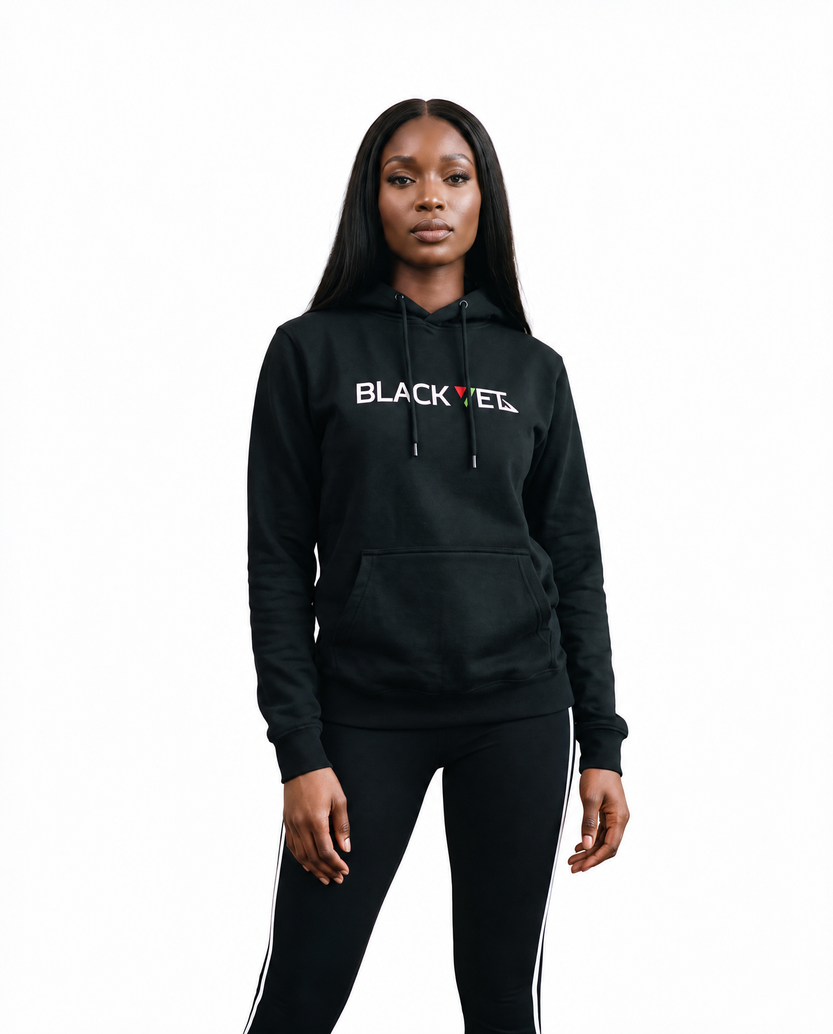Black Vet Hoodie Black Woman