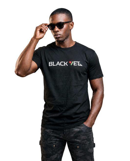 Black Vet Tee Black Man