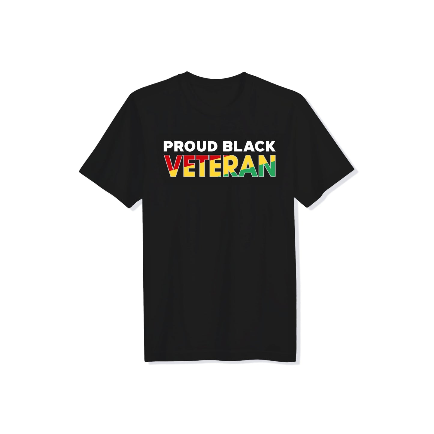 Proud Black Veteran Tee
