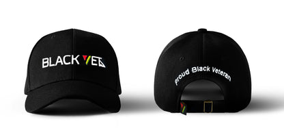Black Vet Adjustable Hat